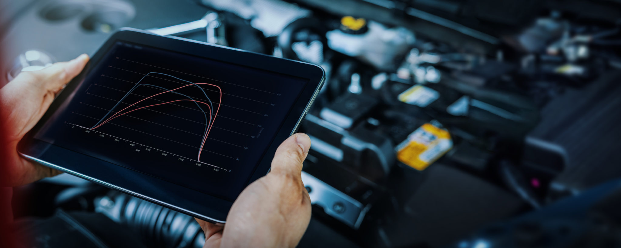 ehicle remapping with tablet